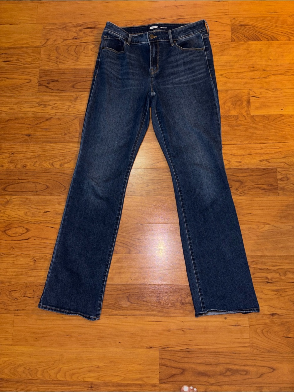 Old Navy Dark Blue Bootcut Jeans